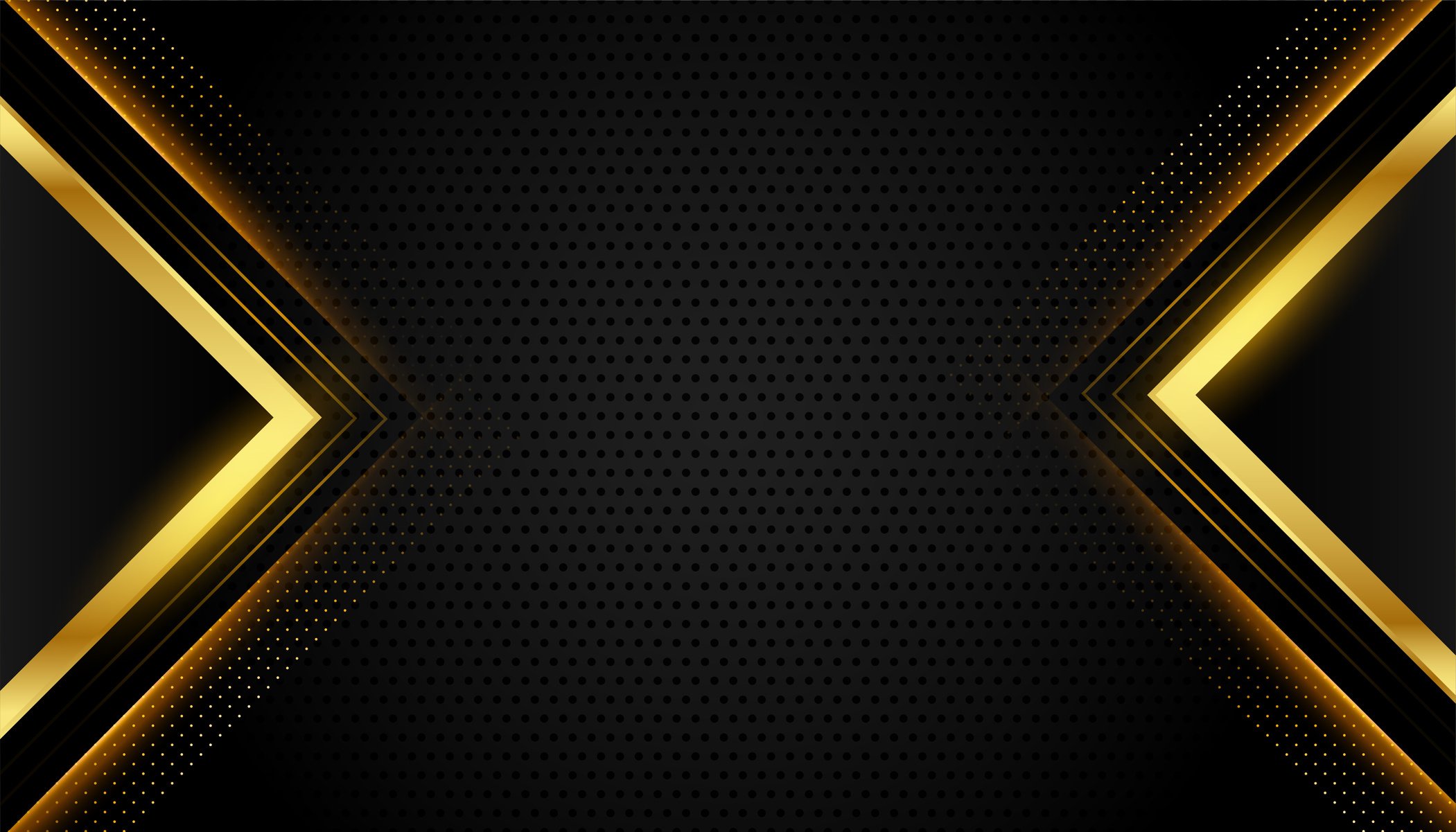 Abstract Premium Black and Gold Geometric Background